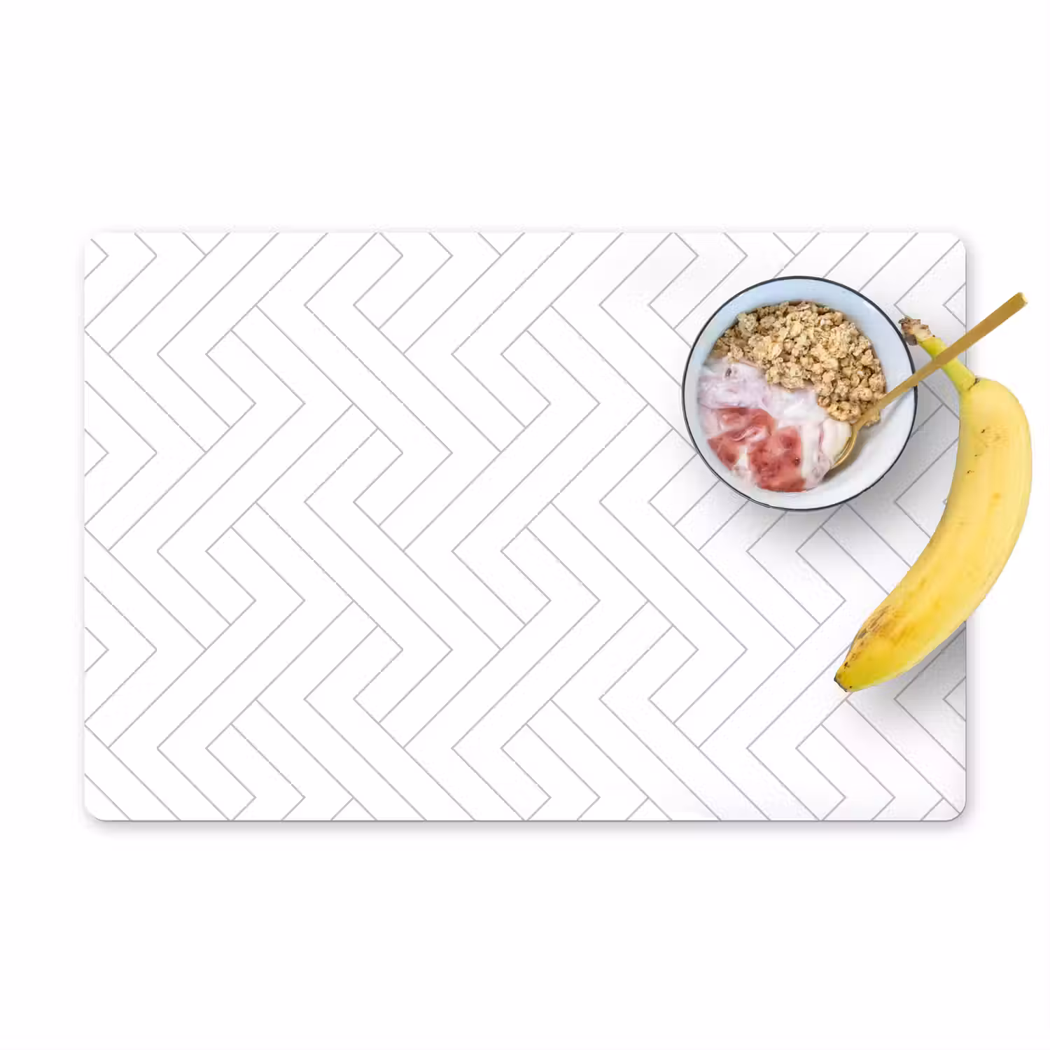 Grafisch - Patroon - Modern - Schuin Placemat vinyl groot 368 -zzzproduct_Kitchenyeah-website