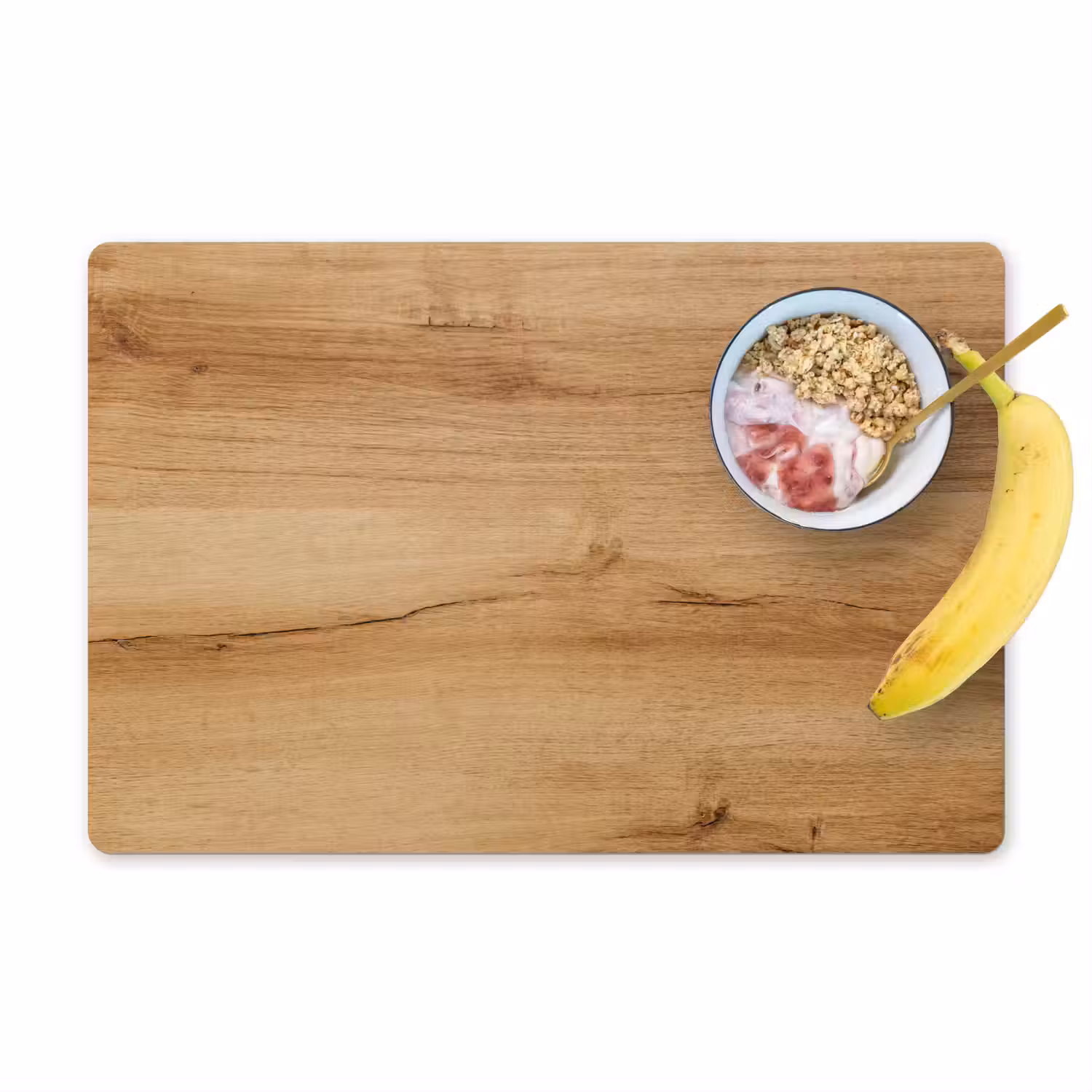 Houtlook - Bruin - Hout Placemat vinyl groot -zzzproduct_Kitchenyeah-website