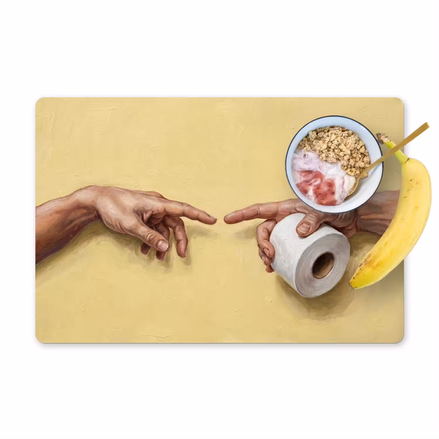 Klassiek - Kunst - Humor Placemat vinyl groot -zzzproduct_Kitchenyeah-website