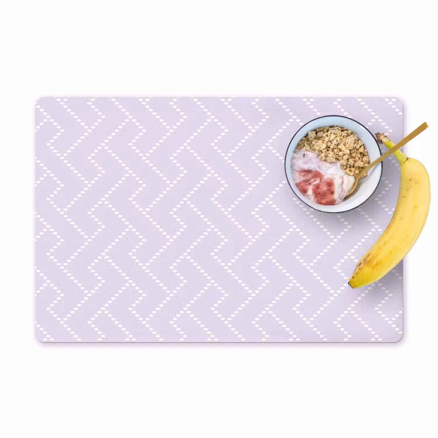 Lila - Stippen - Wit - Patroon Placemat vinyl groot 368 -zzzproduct_Kitchenyeah-website