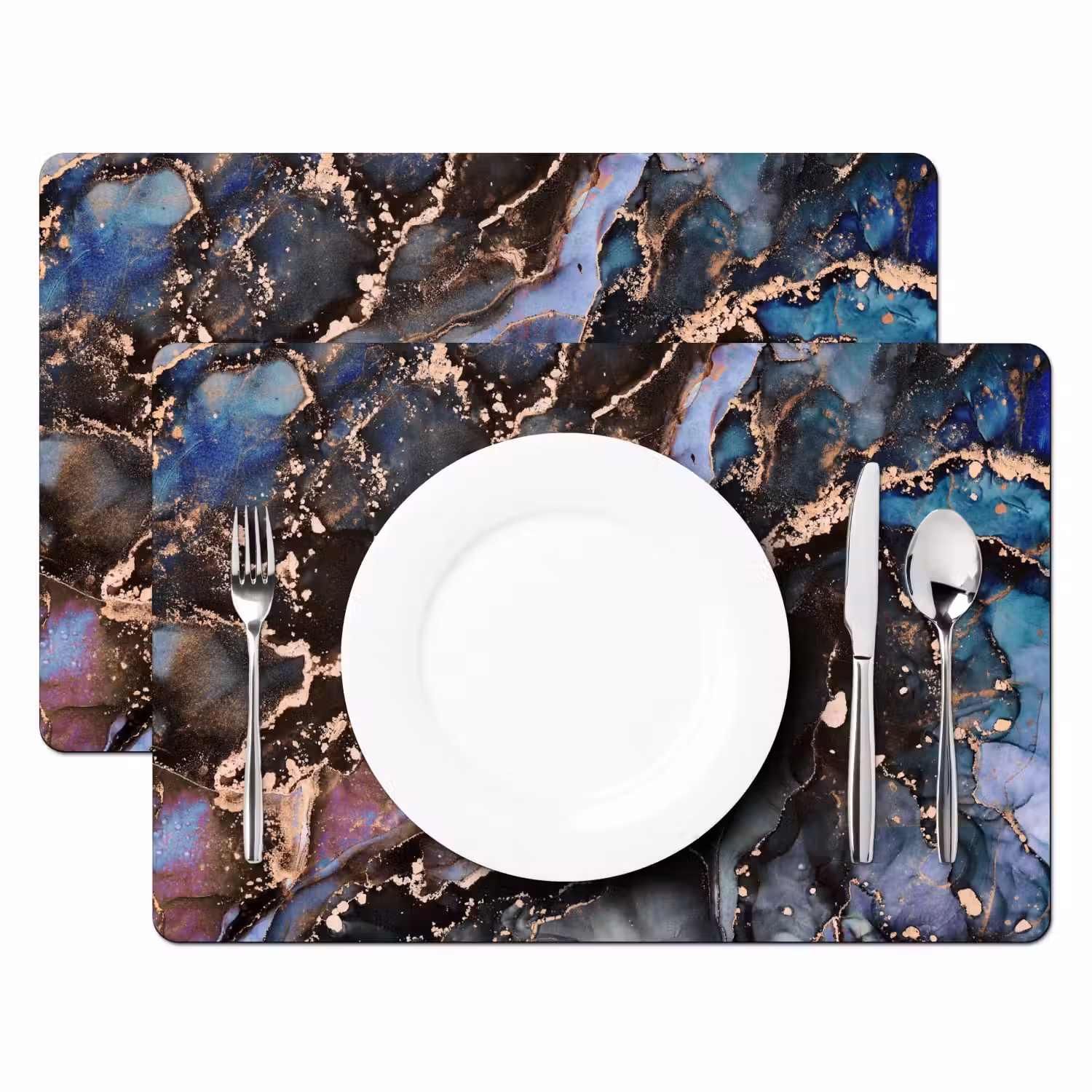 Marmer - Goud - Rosé Placemat vinyl groot -zzsfeer2_Kitchenyeah-website