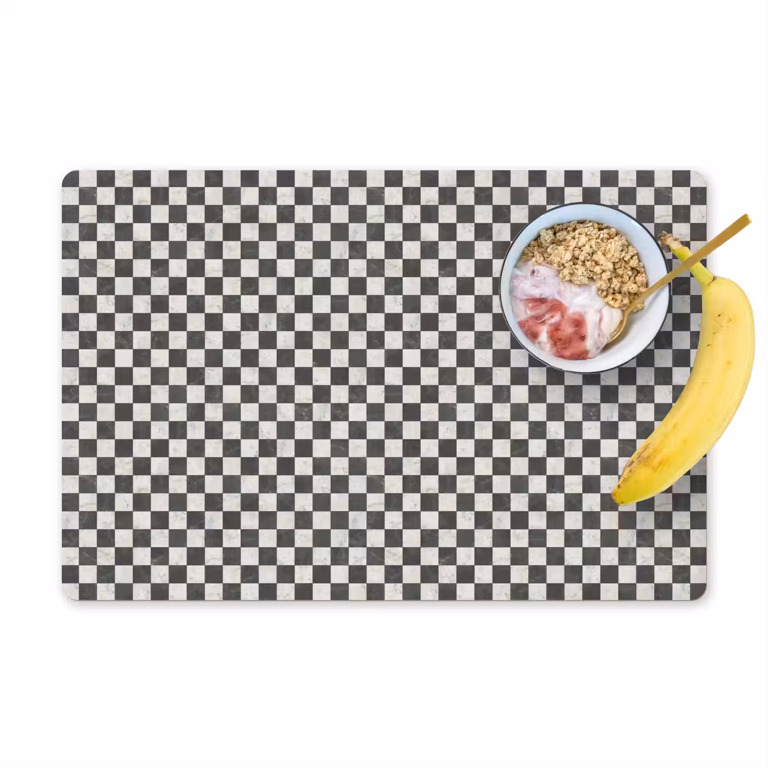Marmer - Patroon - Grijs Placemat vinyl groot 368 -zzzproduct_Kitchenyeah-website