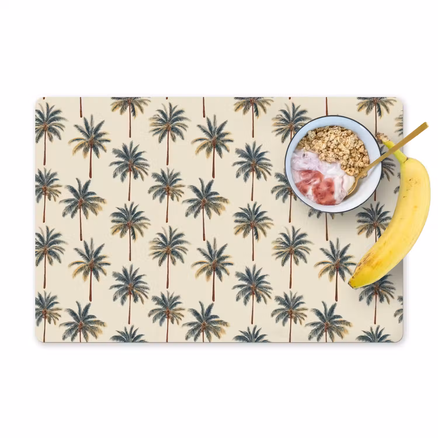 Palmbomen - Tropisch - Groen Placemat vinyl groot 368 -zzzproduct_Kitchenyeah-website