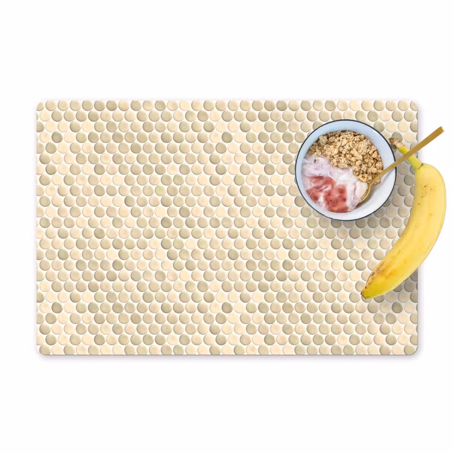 Penny - Mozaïek - Zand Placemat vinyl groot 368 -zzzproduct_Kitchenyeah-website