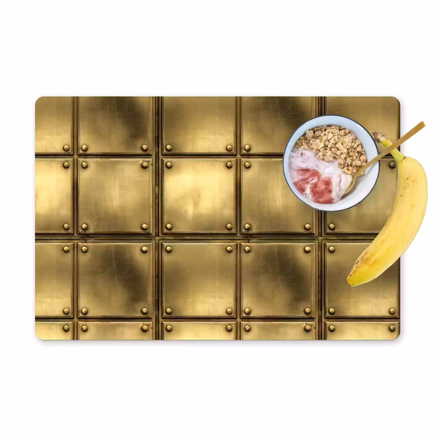 Platen - Industrieel - Stoer - Goud Placemat vinyl groot 368 -zzzproduct_Kitchenyeah-website