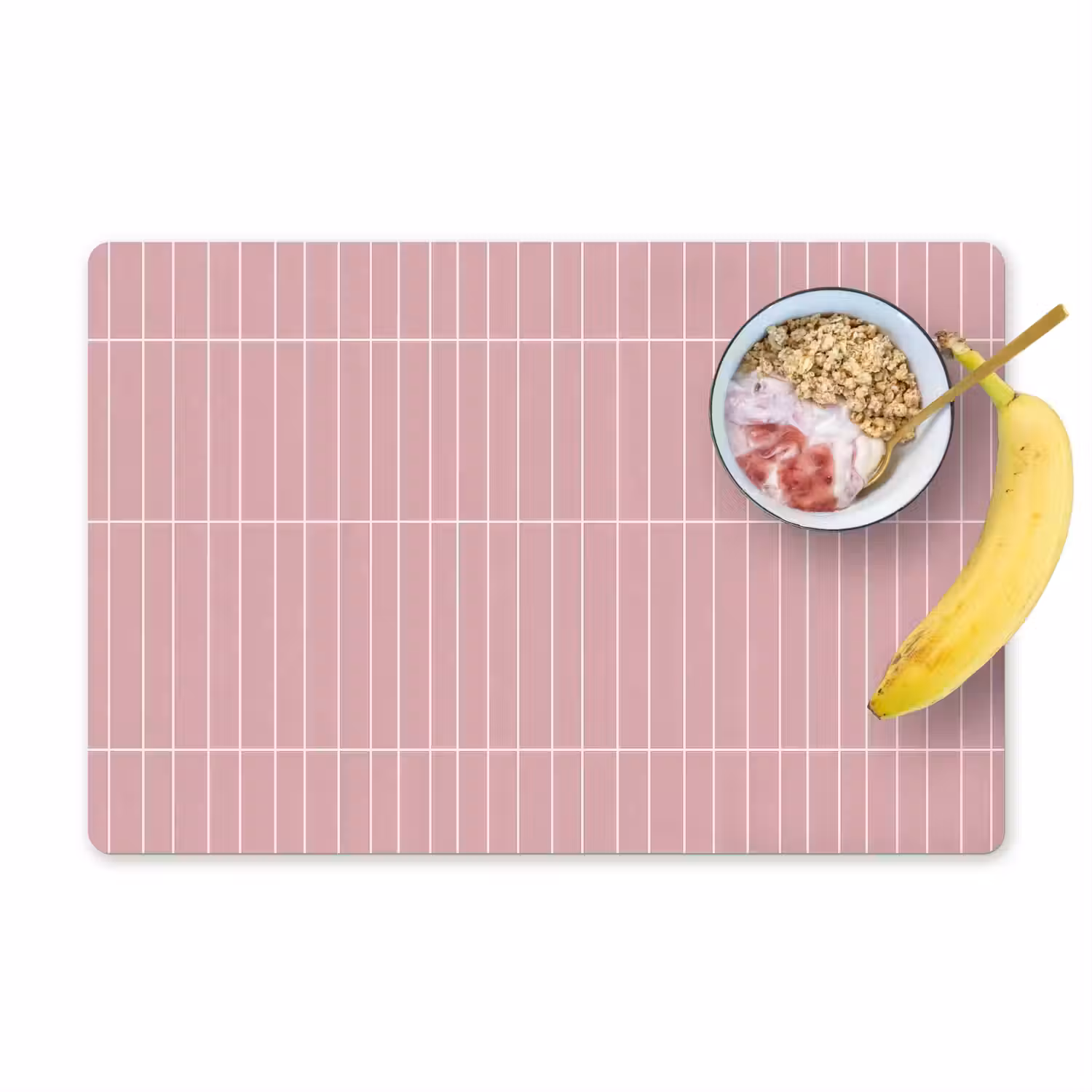 Verticaal - Wandtegel - Lichtroze Placemat vinyl groot 368 -zzzproduct_Kitchenyeah-website