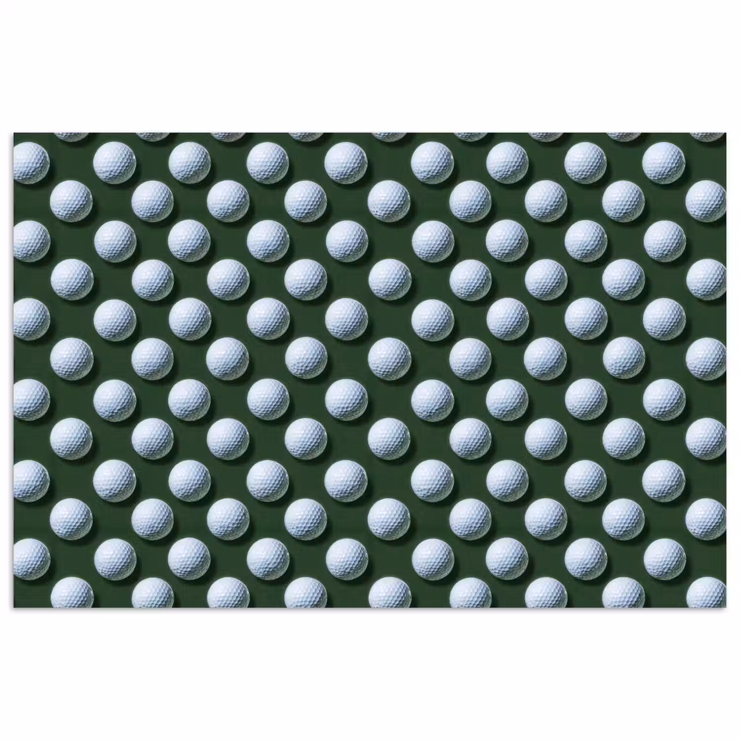 Ballen - Golf - Groen poster papier klein 62 -3d