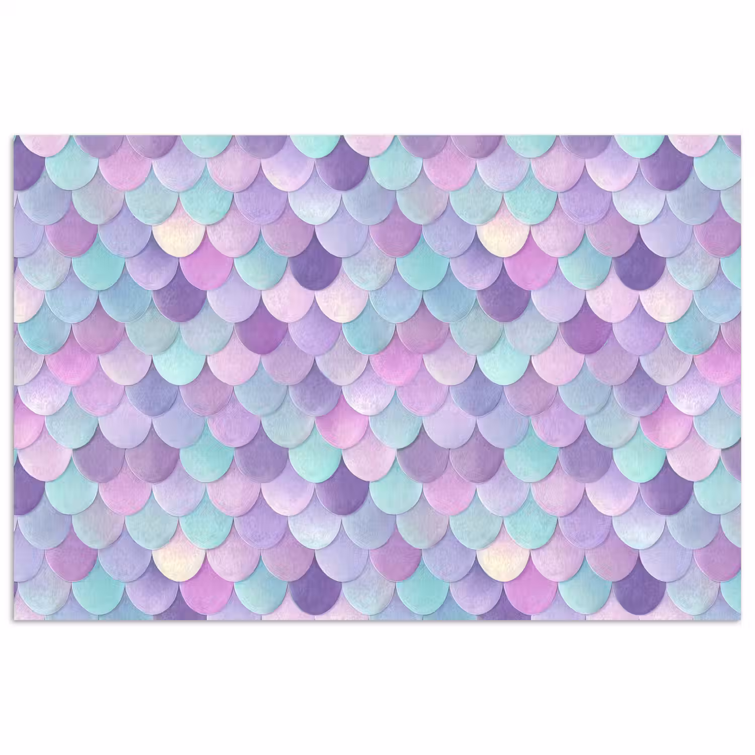 Dromerig - Zeemeermin - Pastel poster papier klein 62 -3d