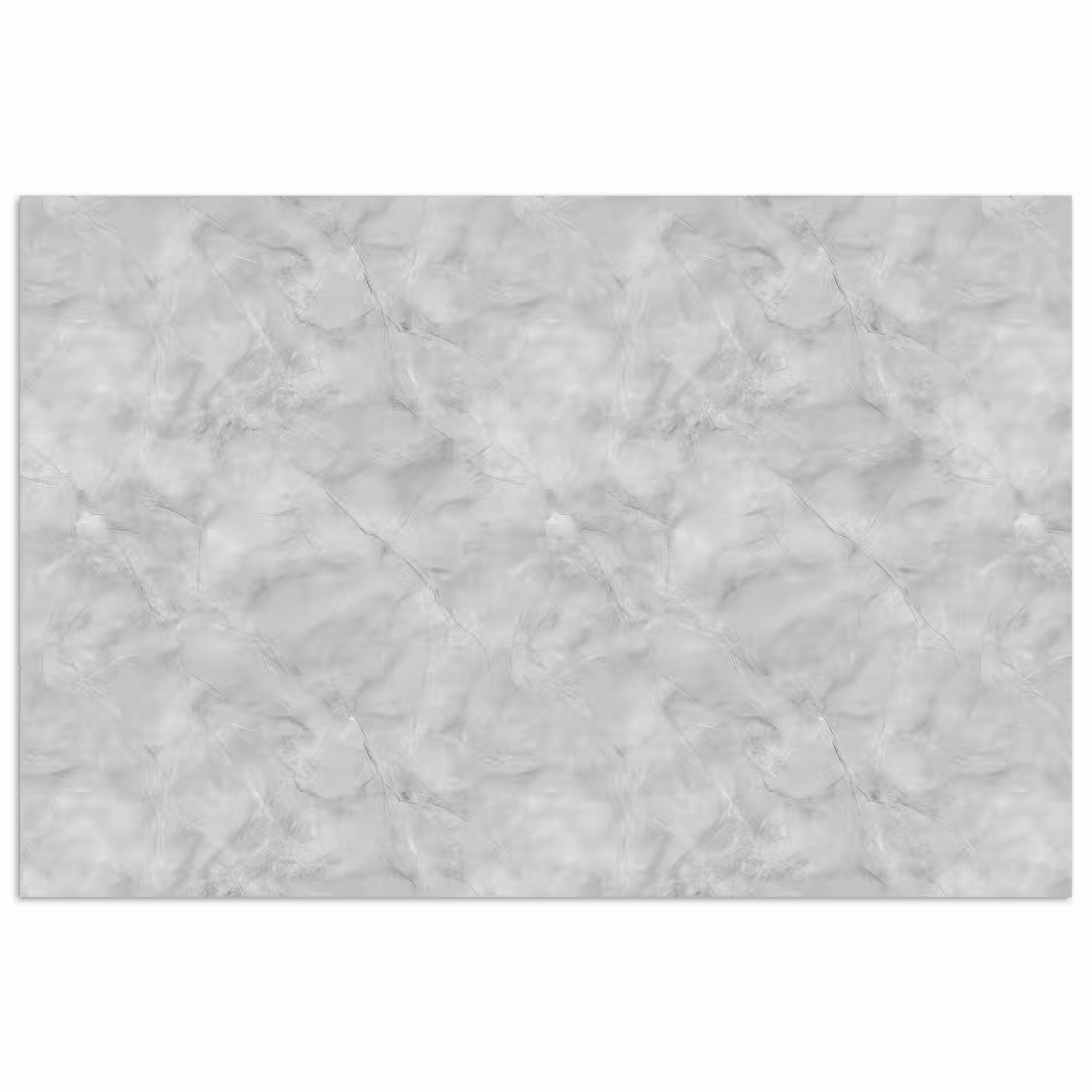 Grijs - Marmer - Mat poster papier klein 62 -3d