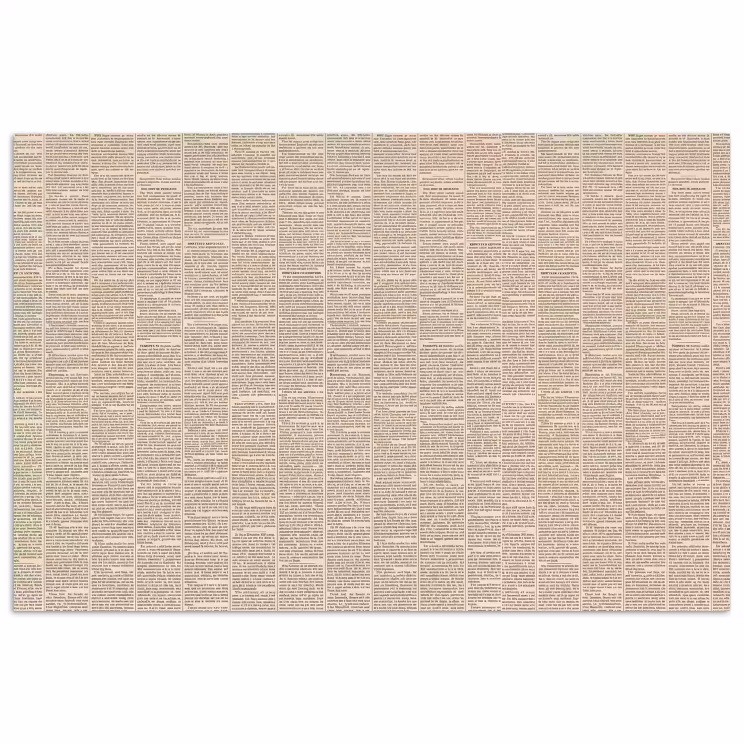 Krant - Nieuws - Historisch - Vintage - Beige poster papier klein -3d