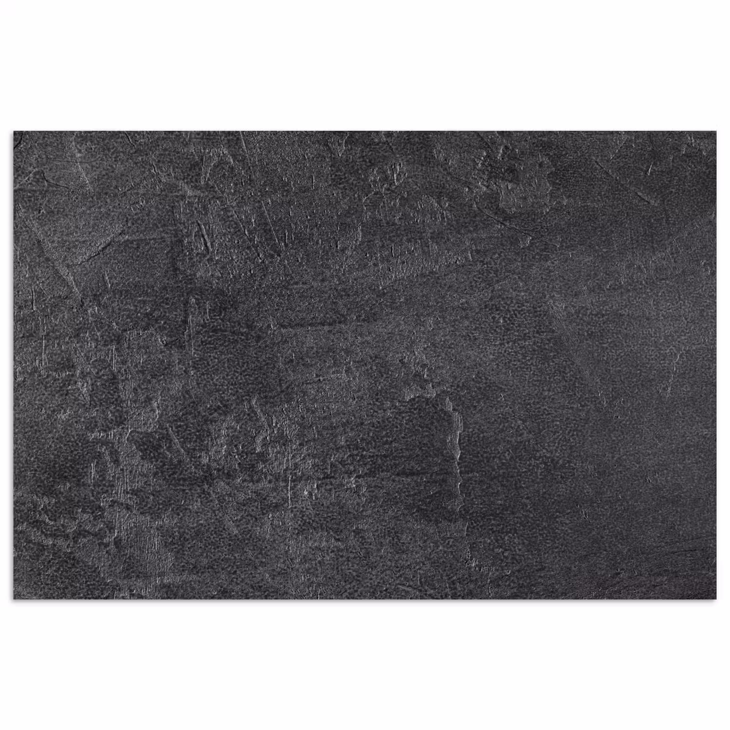 Leisteen - Beton - Natuursteen - Grijs - Industrieel poster papier klein -3d