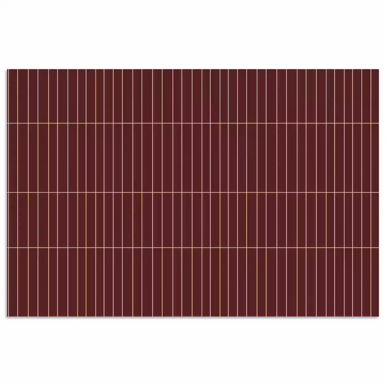 Lijnen - Patroon - Bordeaux poster papier klein 62 -3d