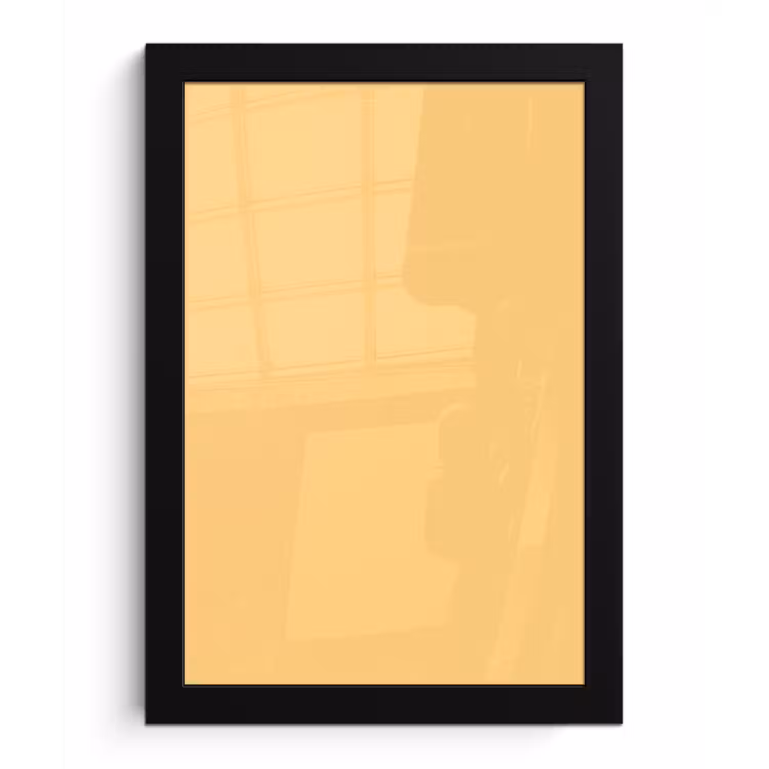 Apricot - Ice - Oranje fotolijst zwart zonder passe partout klein 224 -3d