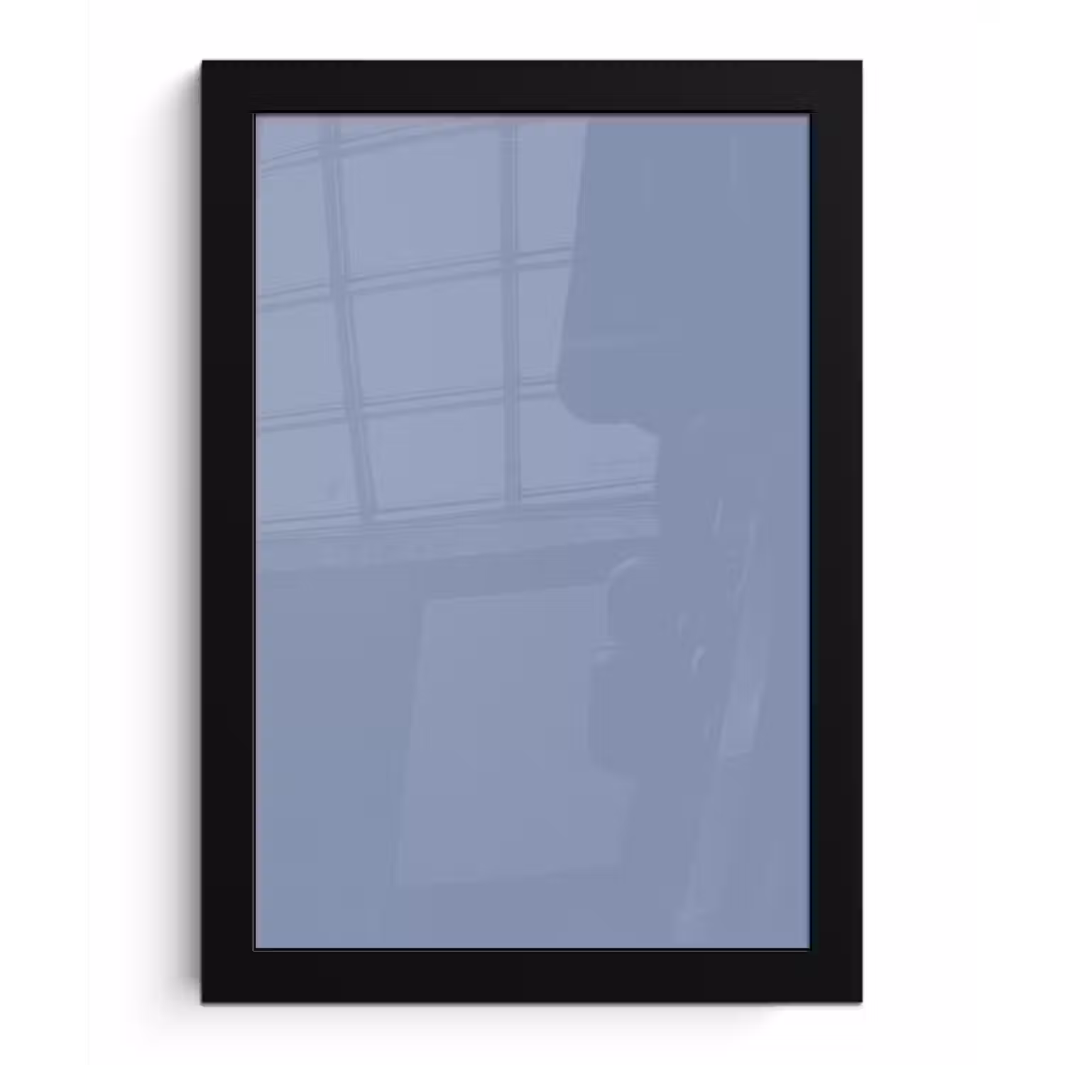 Canary - Champ - Blauw fotolijst zwart zonder passe partout klein 224 -3d