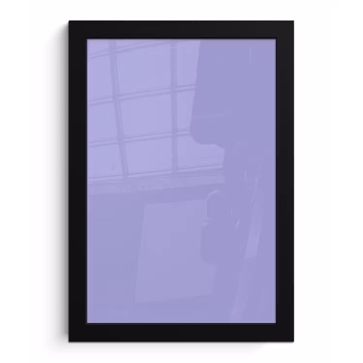 Ceil - Paars - Lila fotolijst zwart zonder passe partout klein 224 -3d