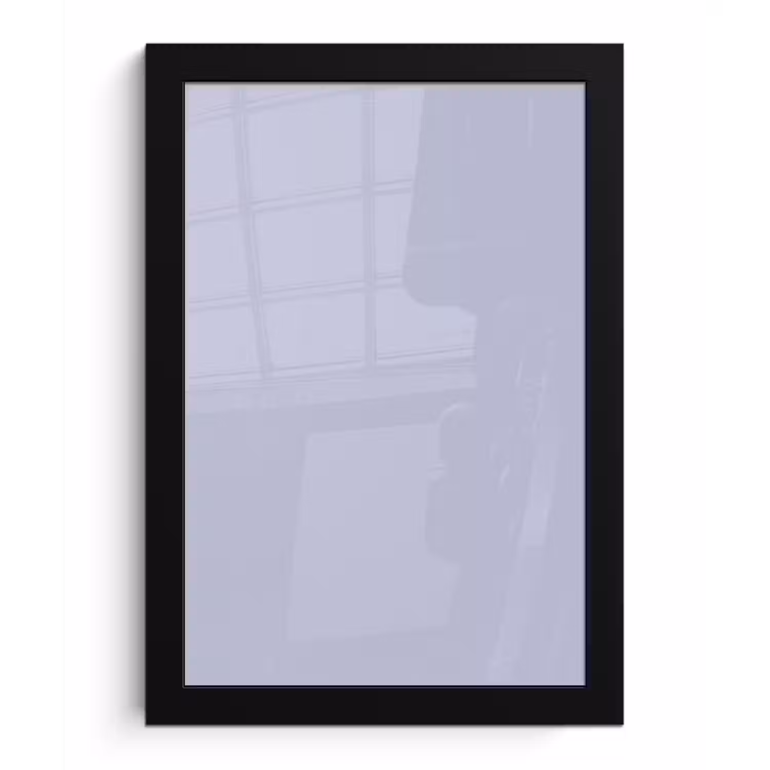 Chalky - Lavender - Paars fotolijst zwart zonder passe partout klein 224 -3d