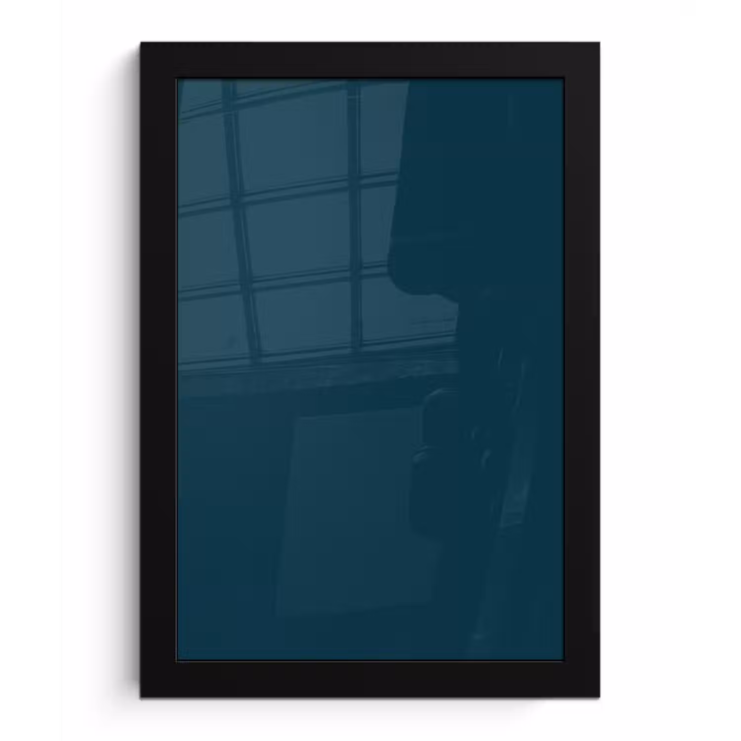 Dark - Indigo - Blauw fotolijst zwart zonder passe partout klein 224 -3d