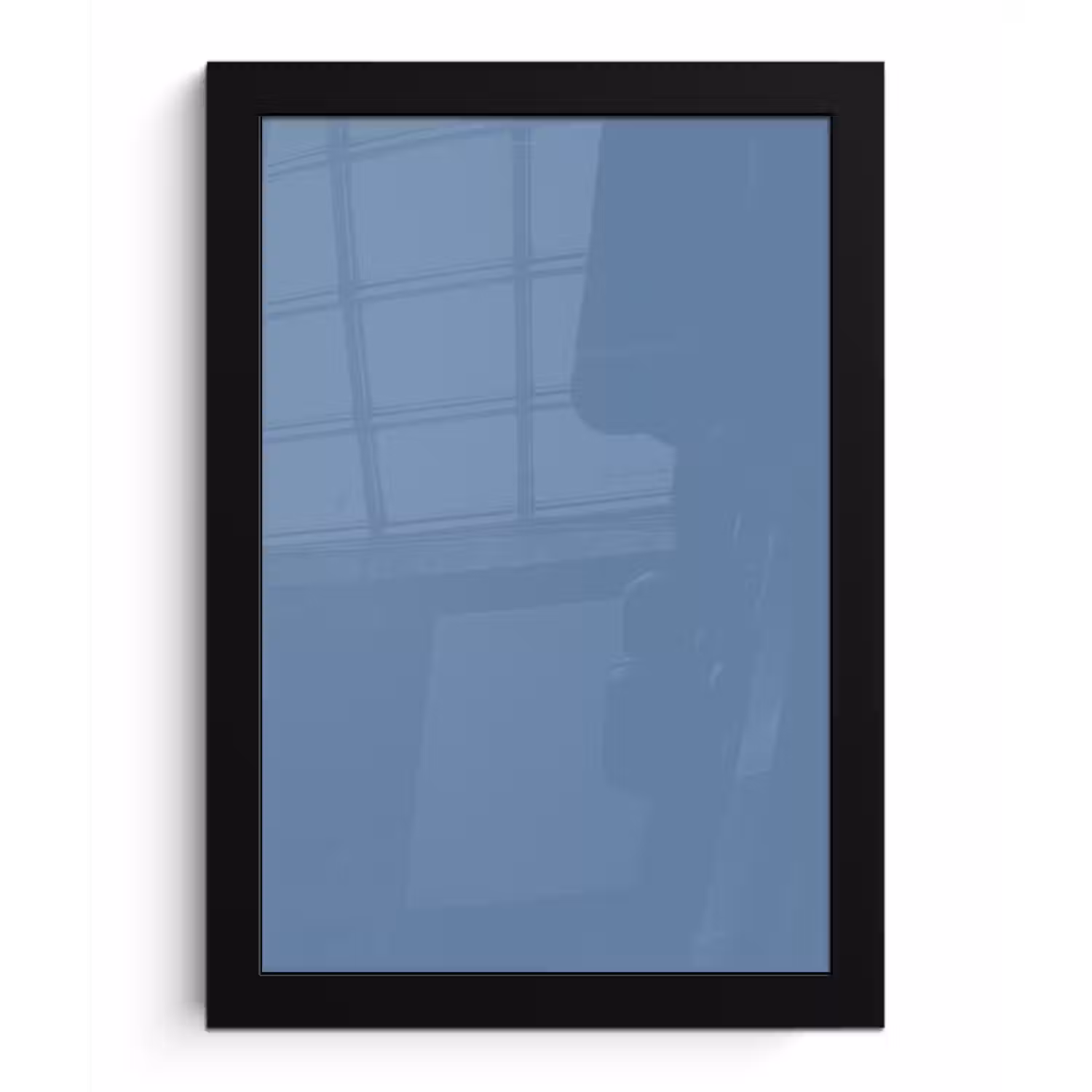 Denim - Breeze - Blauw fotolijst zwart zonder passe partout klein 224 -3d