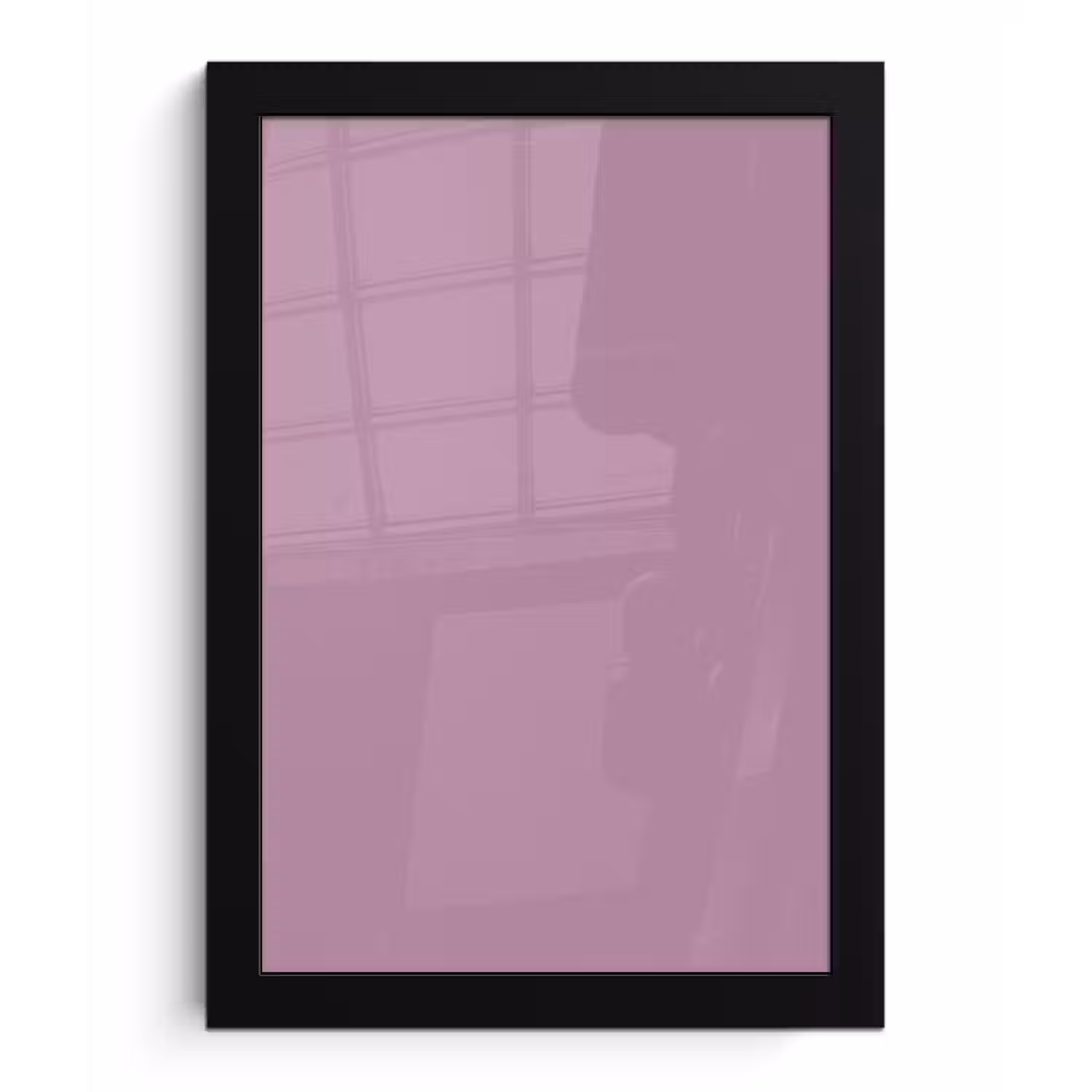Lilac - Paars - Mauve fotolijst zwart zonder passe partout klein 224 -3d
