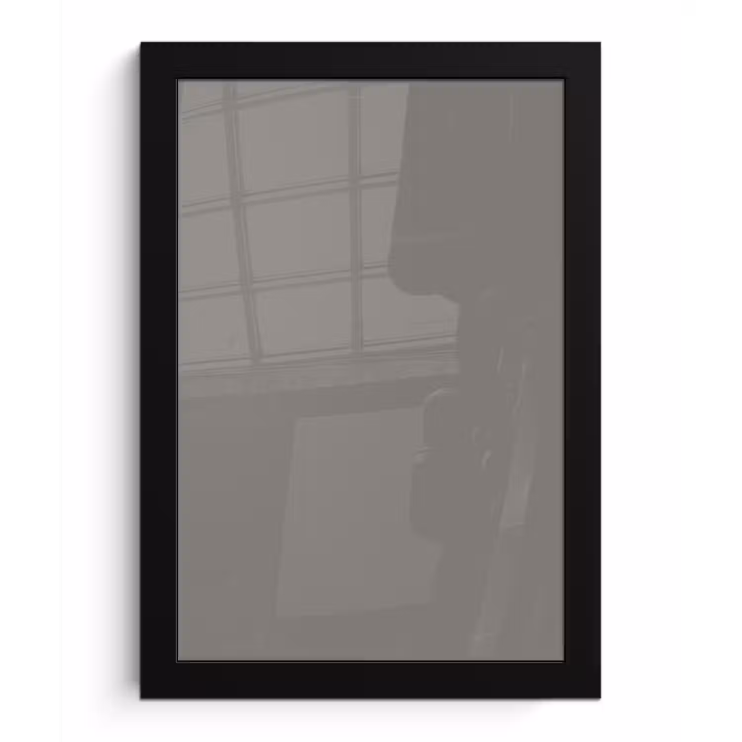 Mineral - Grey - Grijs fotolijst zwart zonder passe partout klein 224 -3d