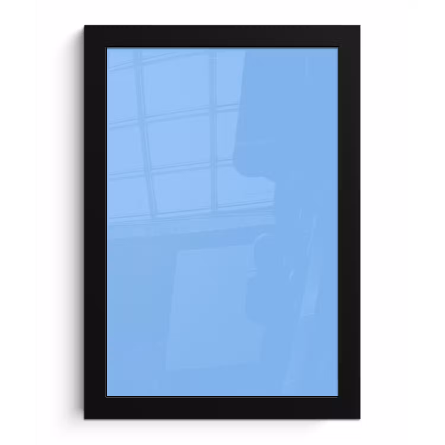 Sky - Glow - Blauw fotolijst zwart zonder passe partout klein 224 -3d