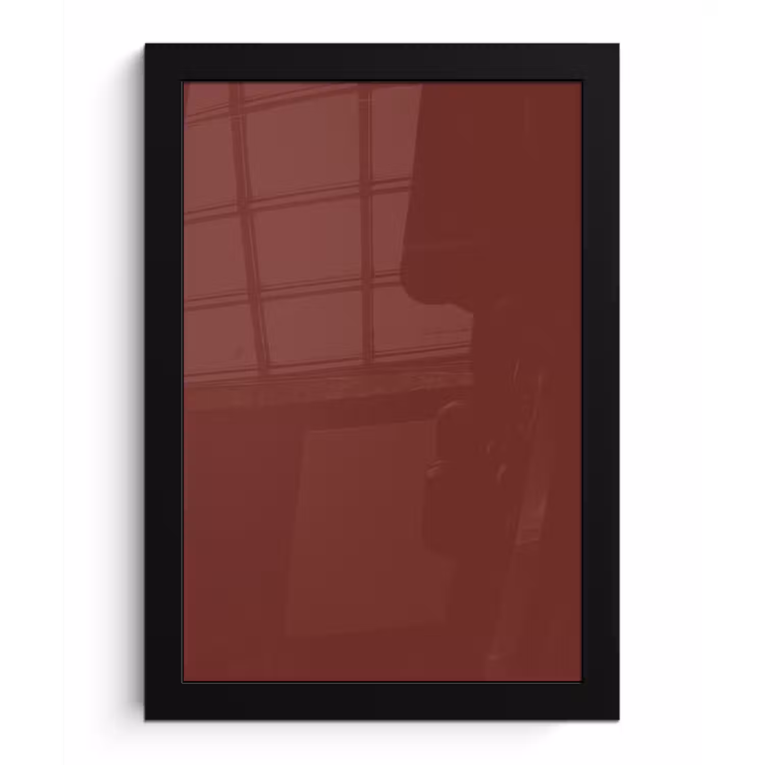 Valentine - Velvet - Rood fotolijst zwart zonder passe partout klein 224 -3d