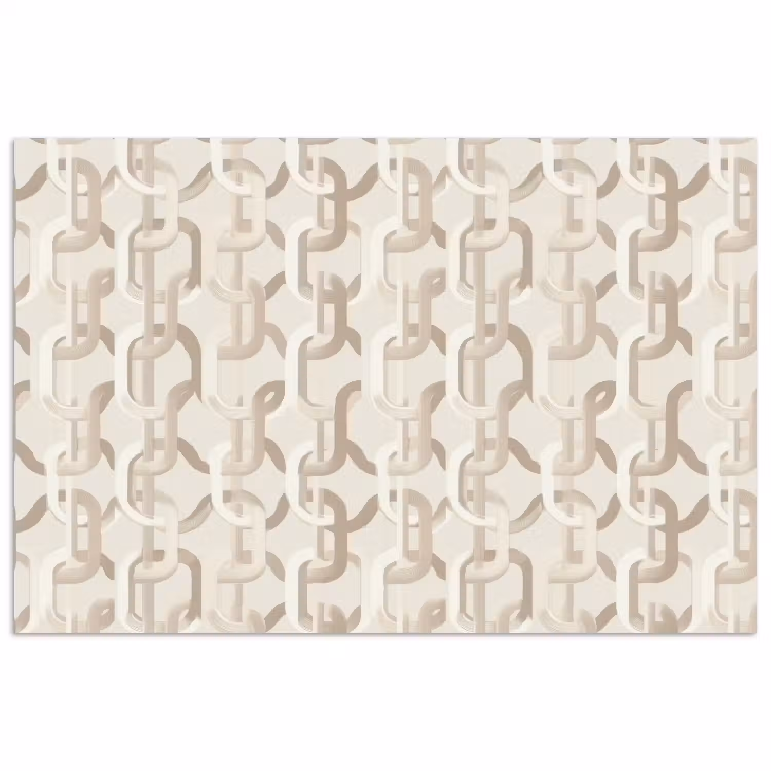 Motief - Abstract - Beige poster papier klein 62 -3d