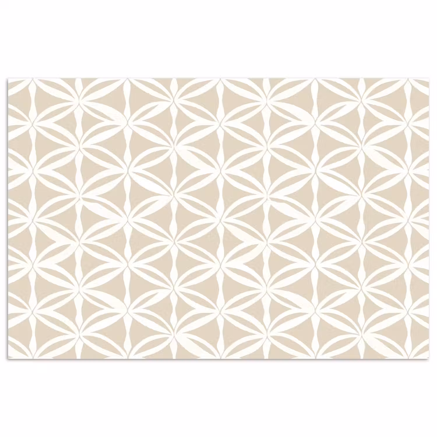 Motief - Modern - Beige poster papier klein 62 -3d