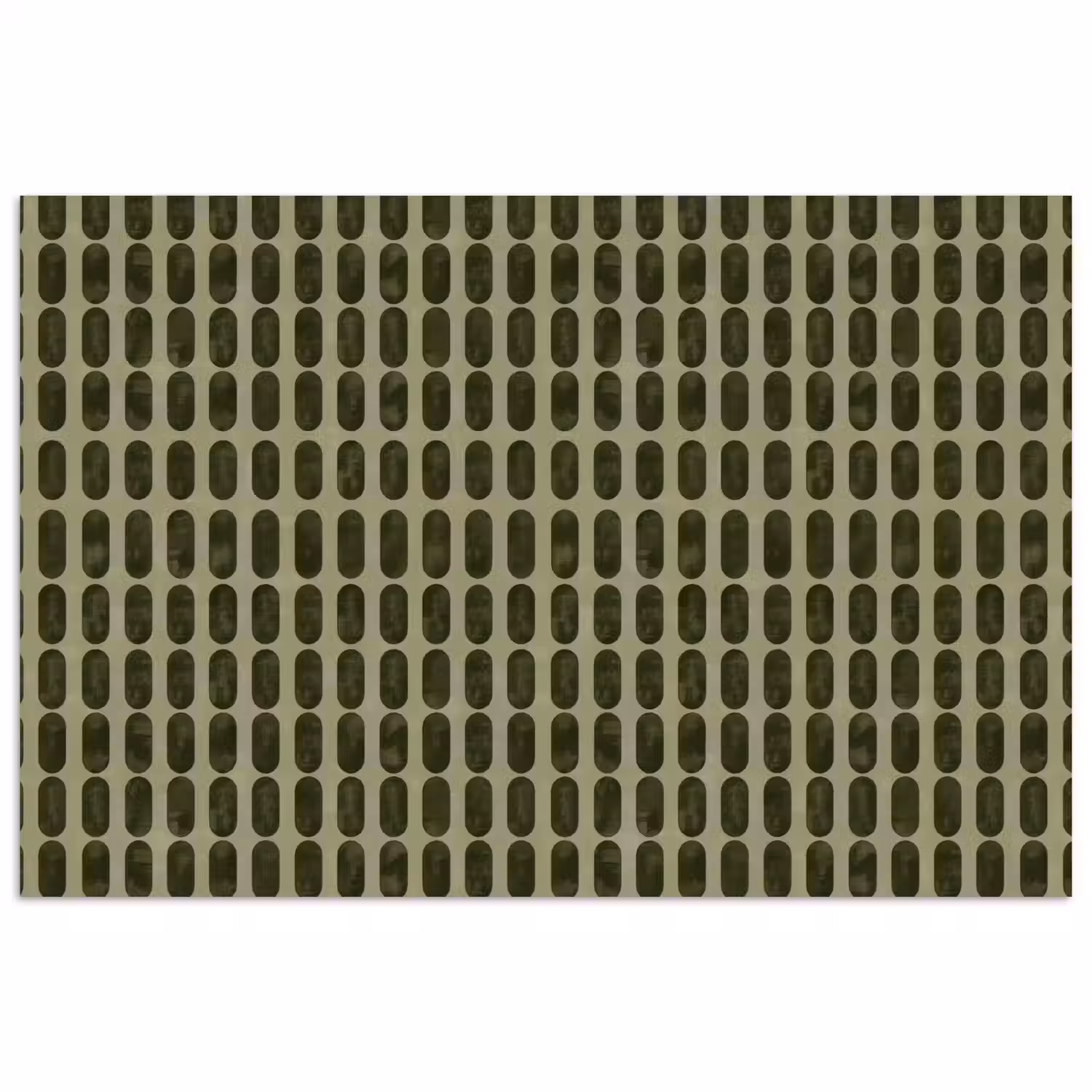 Ritmisch - Effect - Groen poster papier klein 62 -3d