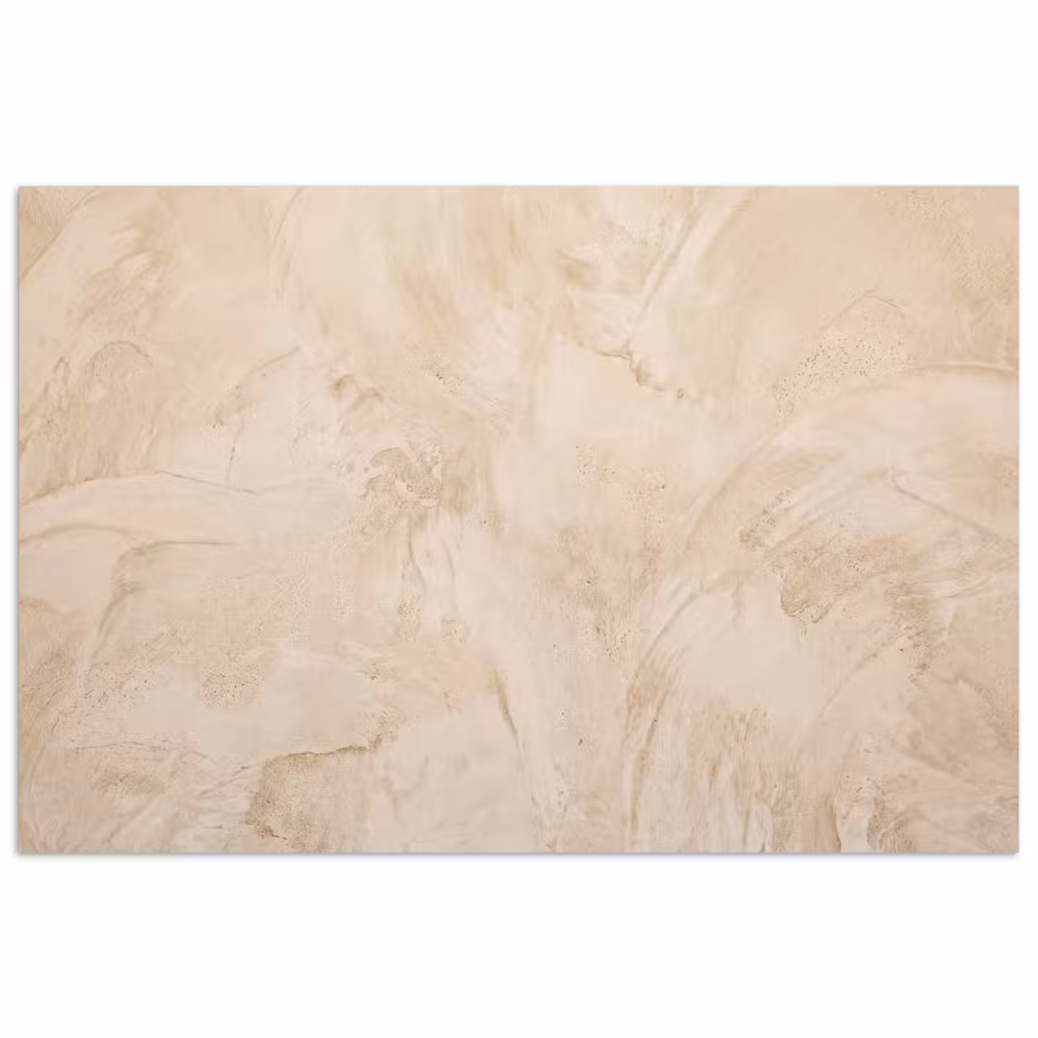 Textuur - Patroon - Abstract - Modern - Beige poster papier klein -3d