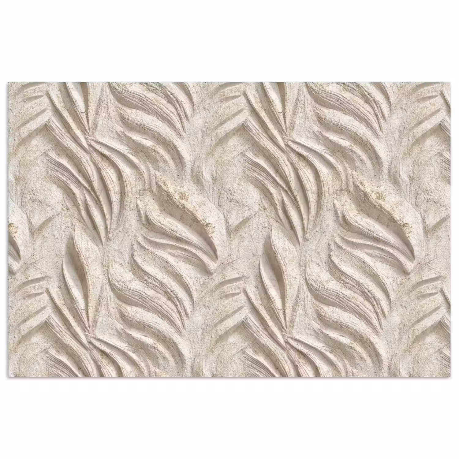 Textuur - Reliëf - Beige poster papier klein 62 -3d