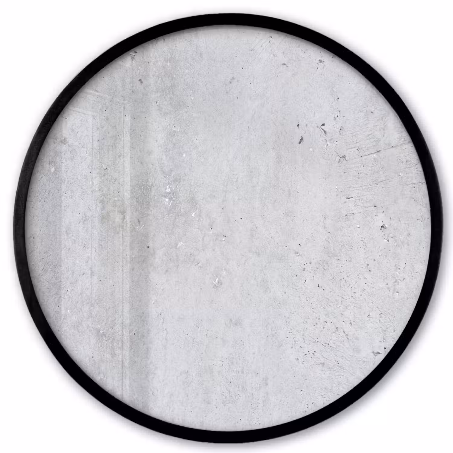 Beton - Textuur - Achtergrond - Grijs - Industrieel Fotolijst rond zonder passe partout klein -3d