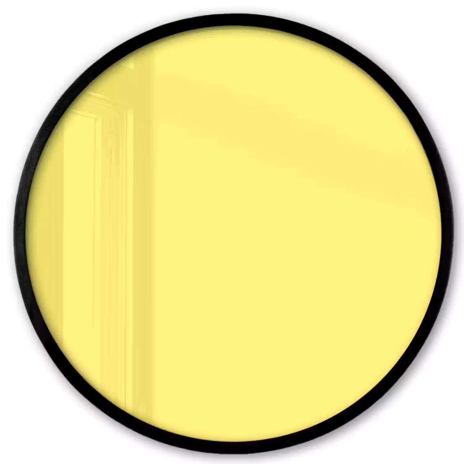 Buttery - Beige - Geel Fotolijst rond zonder passe partout klein 856 -3d