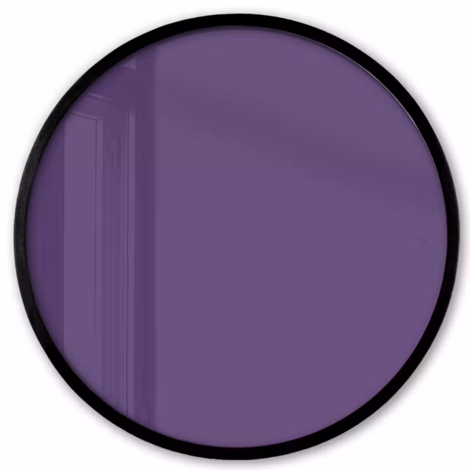 Deep - Plum - Paars Fotolijst rond zonder passe partout klein 856 -3d