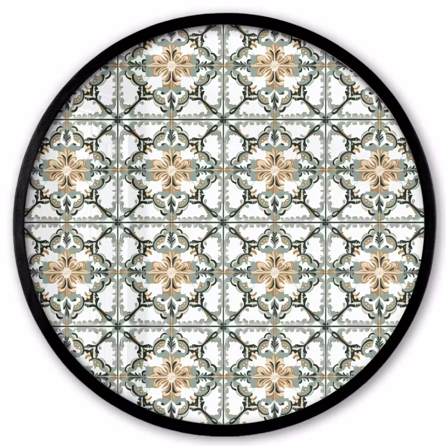 Floraal - Verweerd - Keurrijk Fotolijst rond zonder passe partout klein 856 -3d