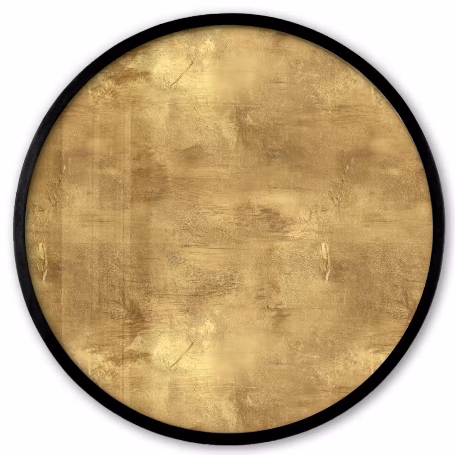 Industrieel - Textuur - Goud Fotolijst rond zonder passe partout klein 856 -3d