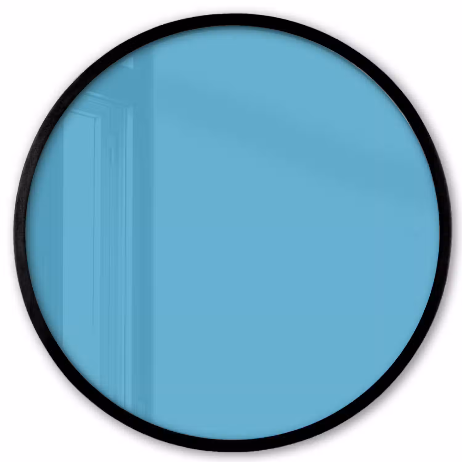 Ocean - Teal - Blauw Fotolijst rond zonder passe partout klein 856 -3d