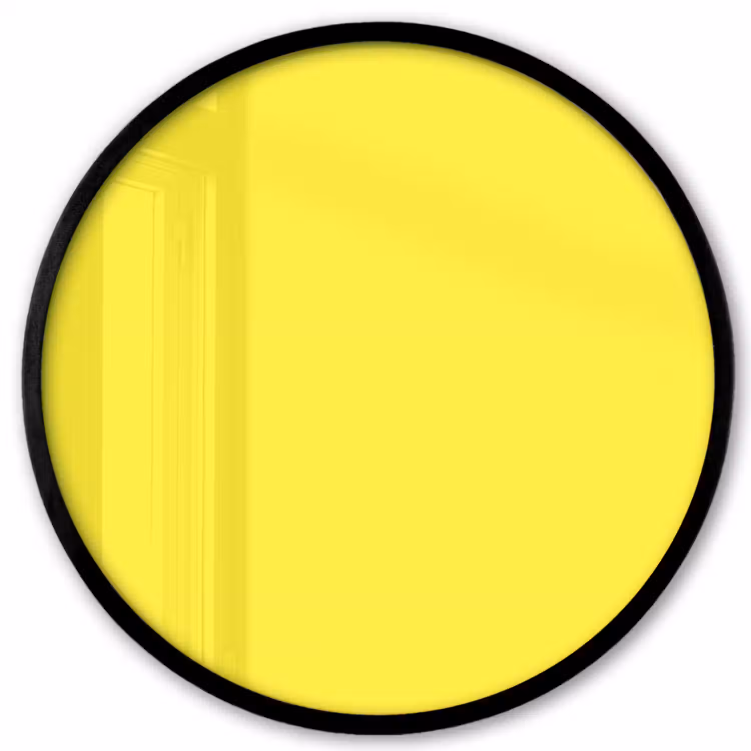 Soft - Custard - Geel Fotolijst rond zonder passe partout klein 856 -3d