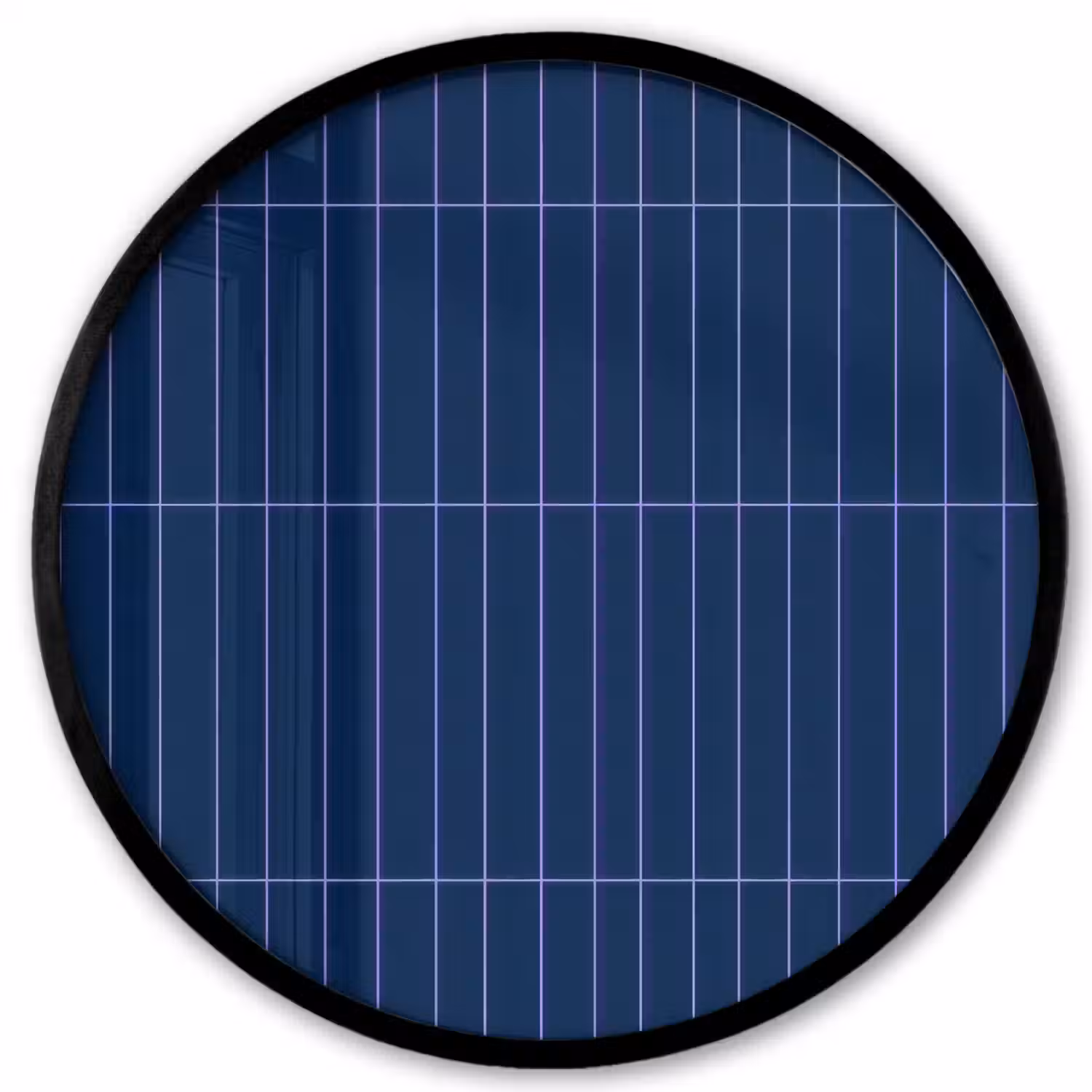 Tegels - Langwerpig - Blauw Fotolijst rond zonder passe partout klein 856 -3d