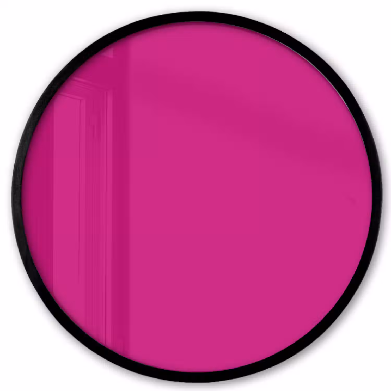 Velvet - Magenta - Roze Fotolijst rond zonder passe partout klein 856 -3d