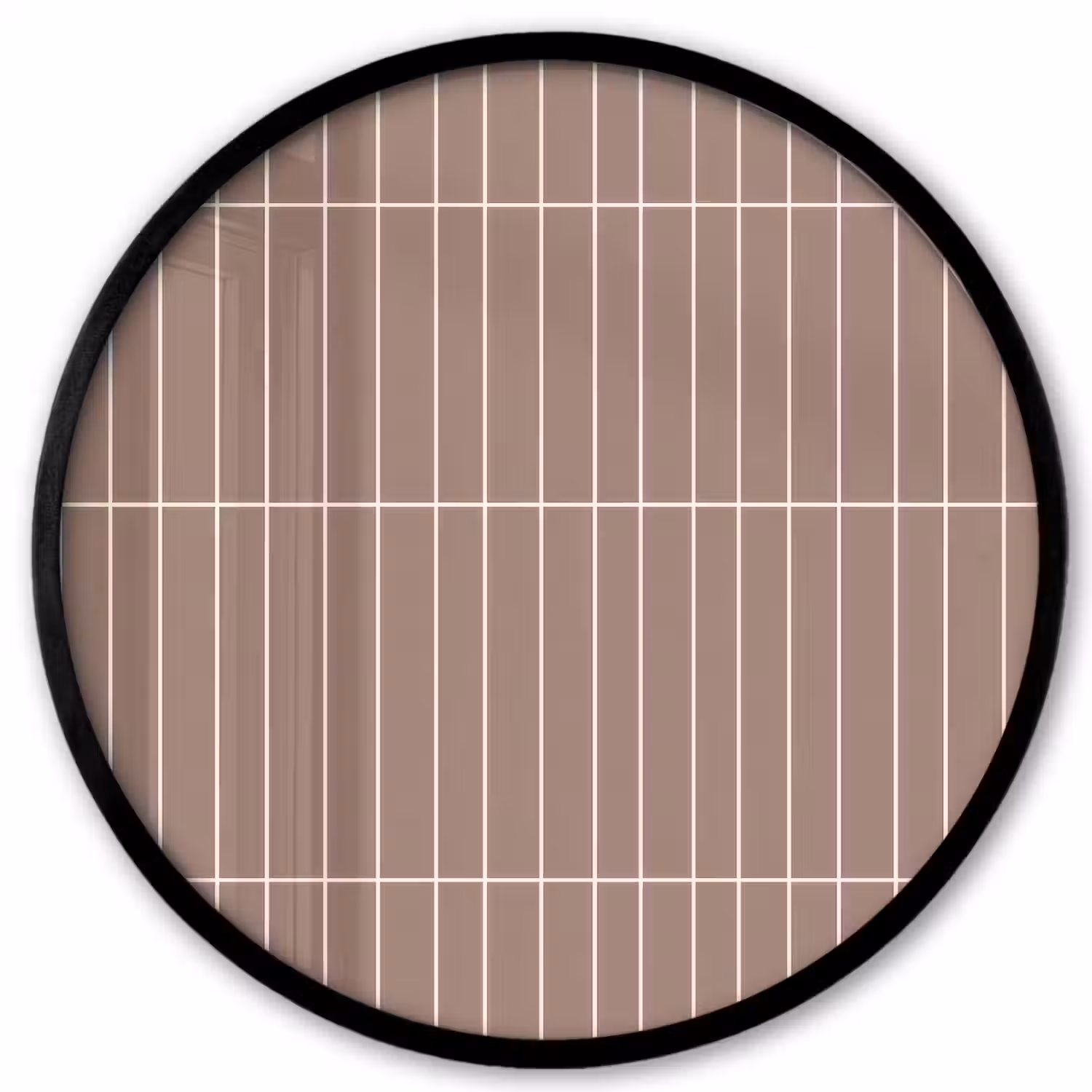 Verticaal - Wandtegel - Terracotta Fotolijst rond zonder passe partout klein 856 -3d