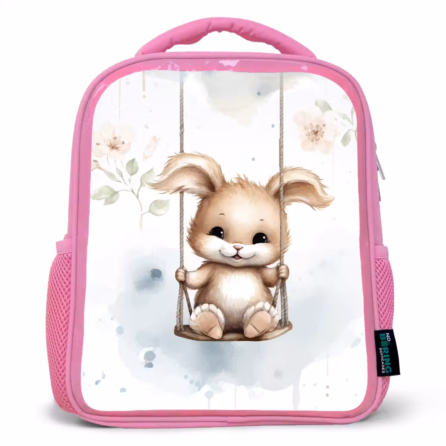 Konijn - Baby dier - Kinderen Kinderrugzak - Roze middel -3d