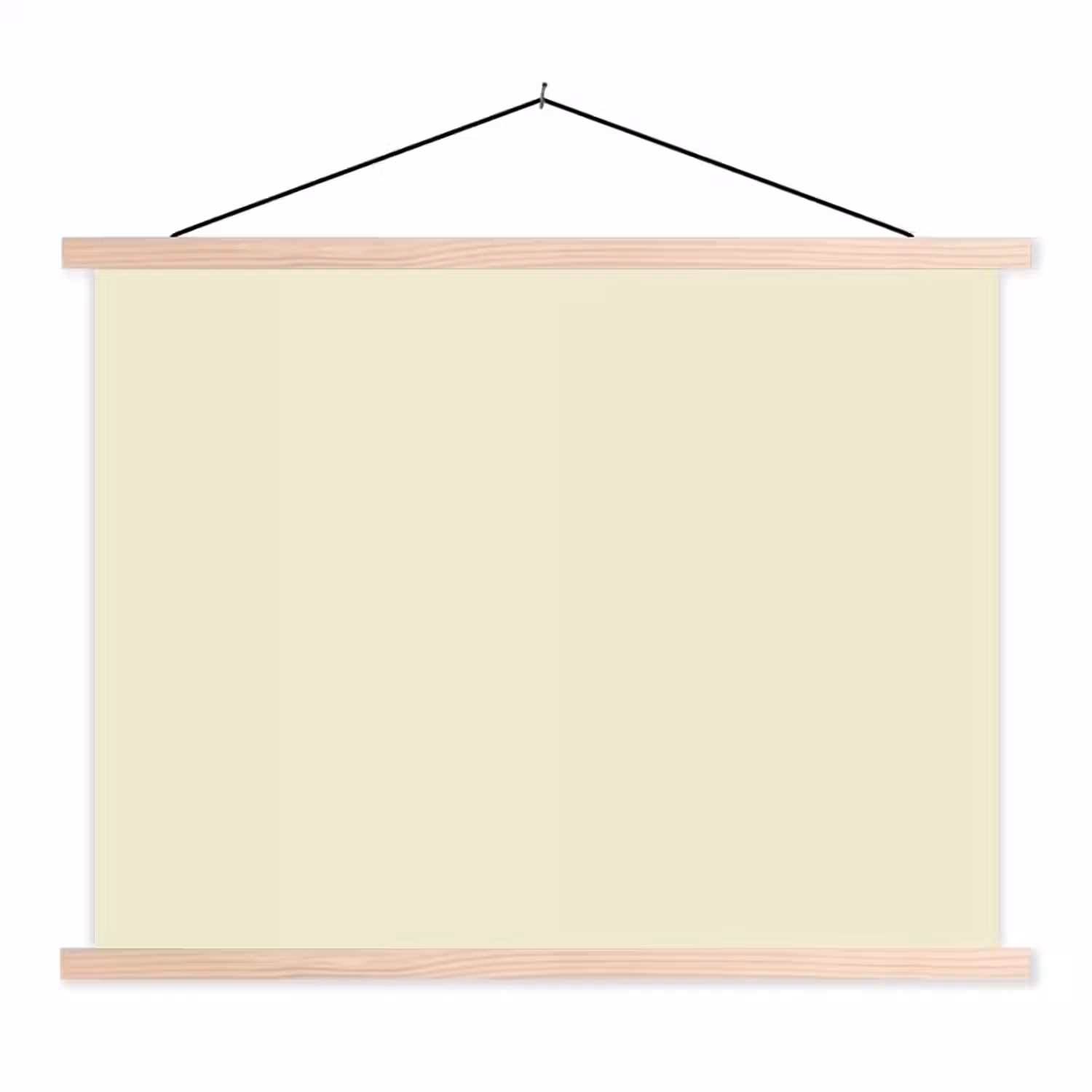 Arctic - Daisy - Nude textielposter latten blank klein 122 -3d