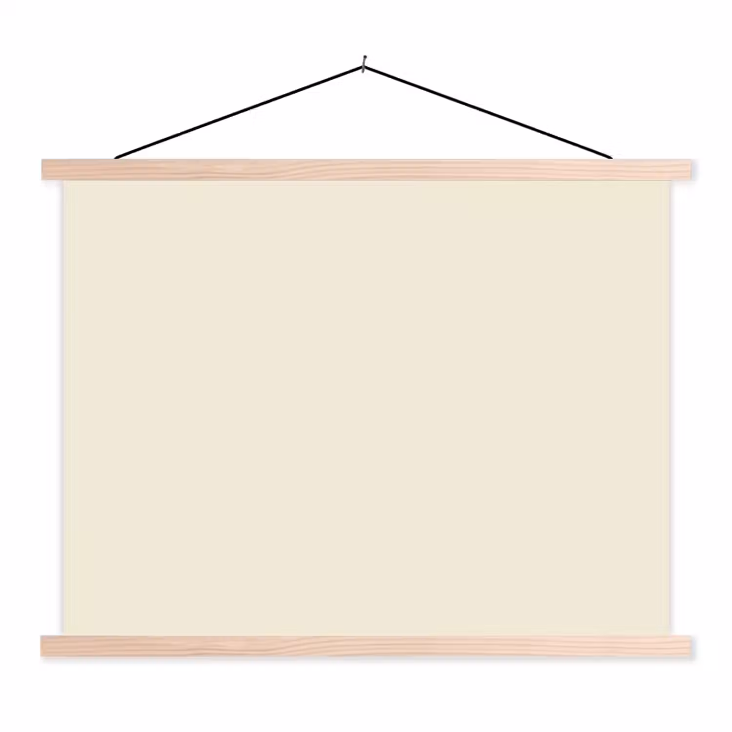 Drop - Delay - Nude textielposter latten blank klein 122 -3d