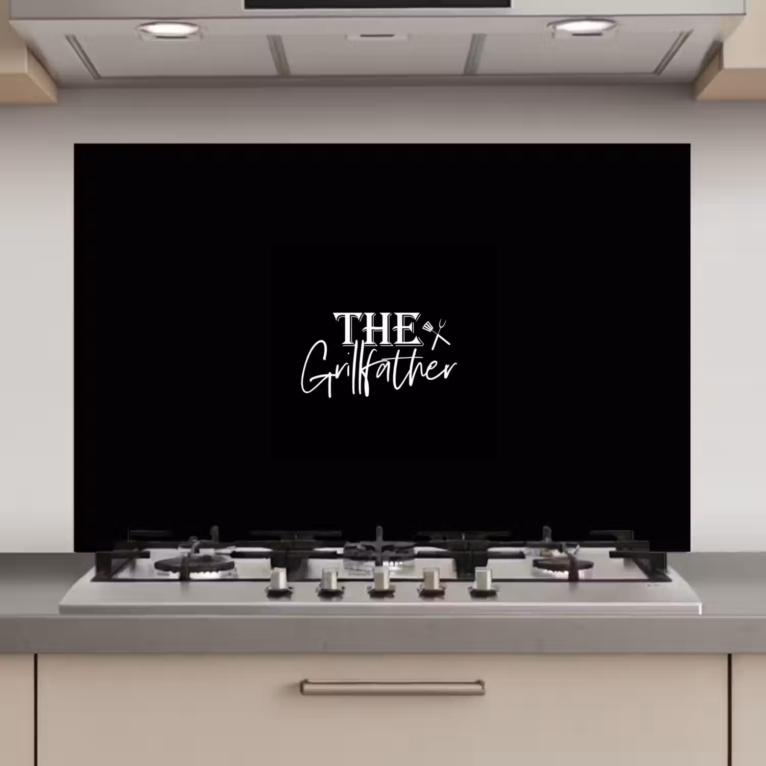 Barbecue - BBQ - Grill - Koken - The Grillfather - Tekst - Spreuken keuken achterwand spatscherm klein -3d_website