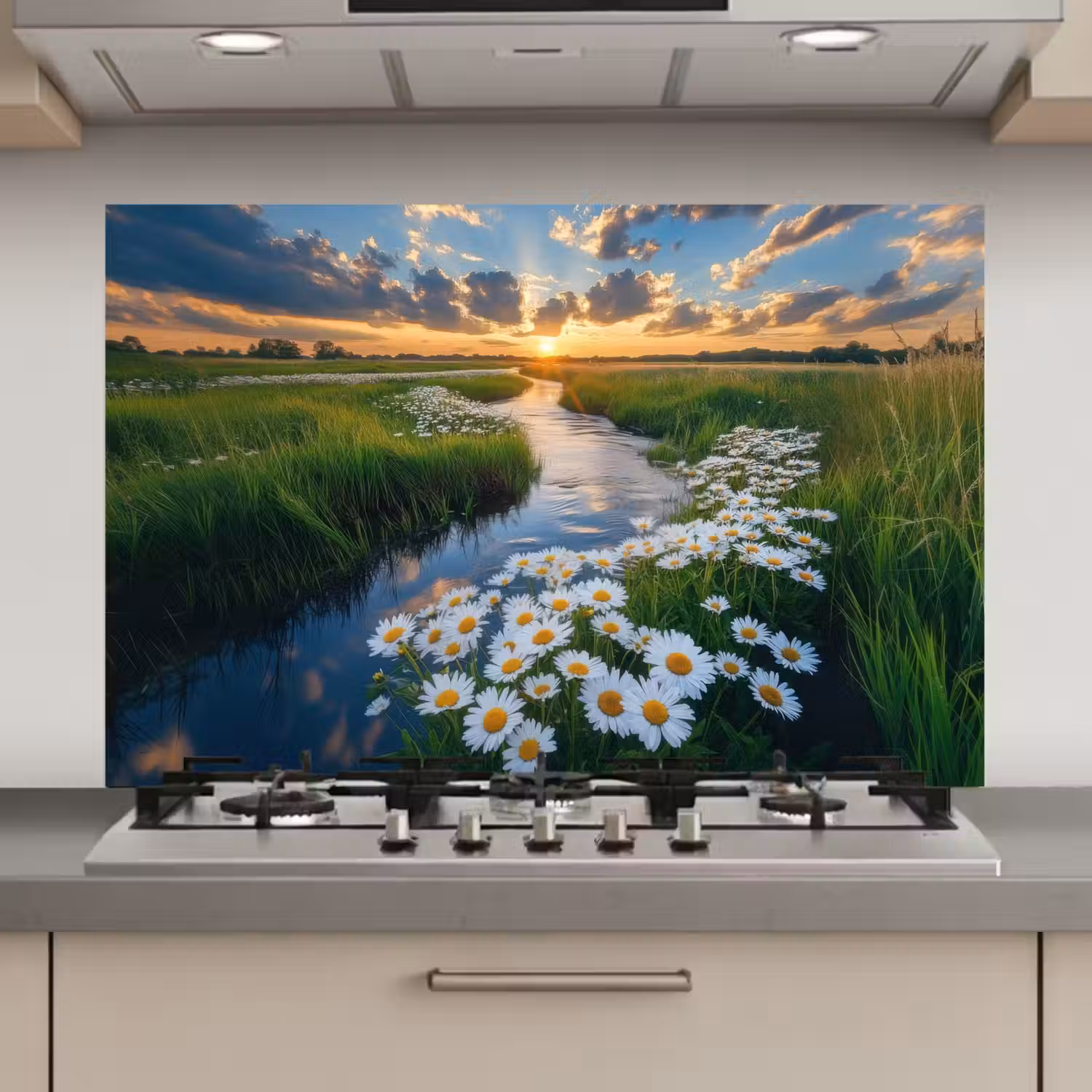 Beekje - Landschap - Margriet keuken achterwand spatscherm klein -3d_website