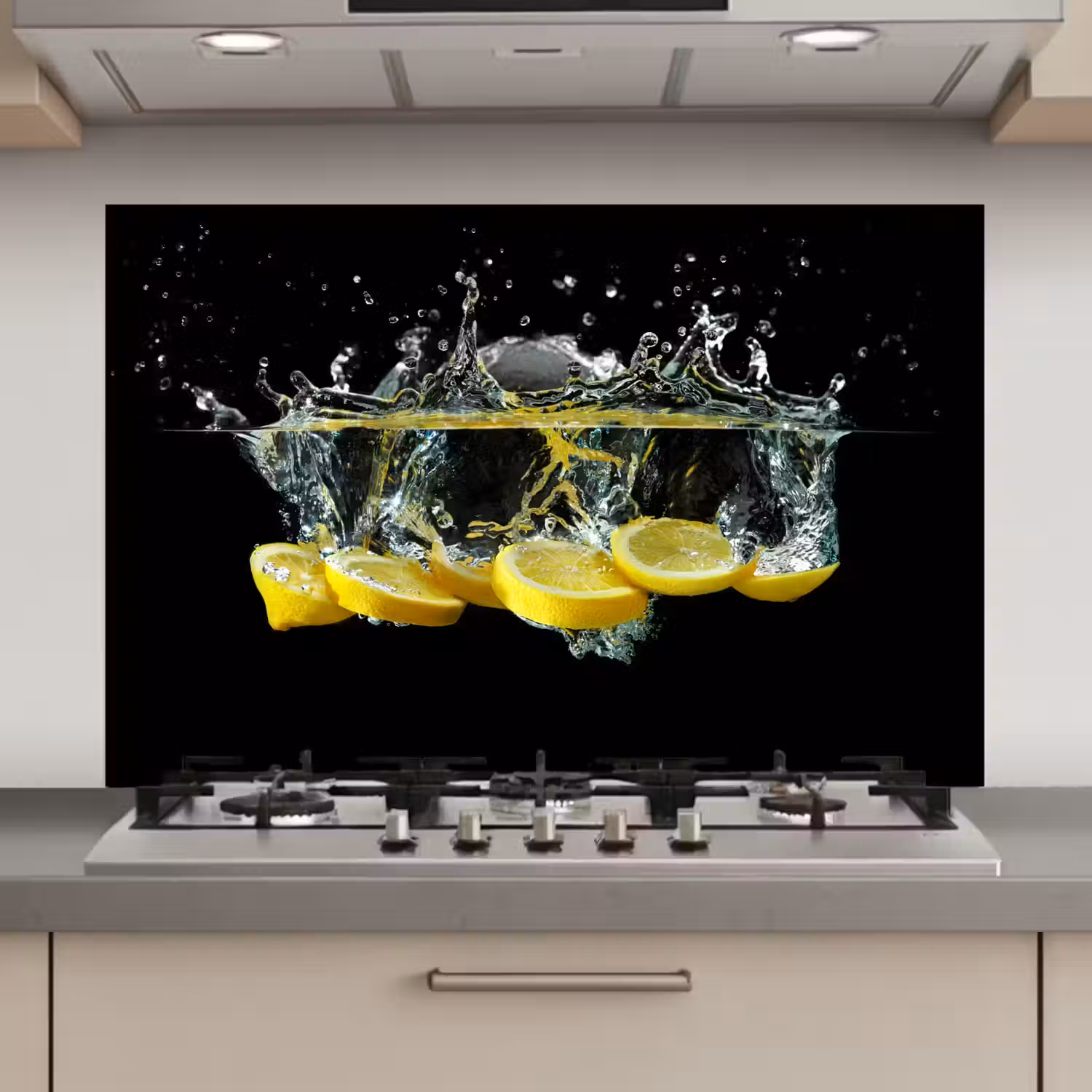 Citroen - Fruit - Geel - Stilleven - Water keuken achterwand spatscherm klein -3d_website