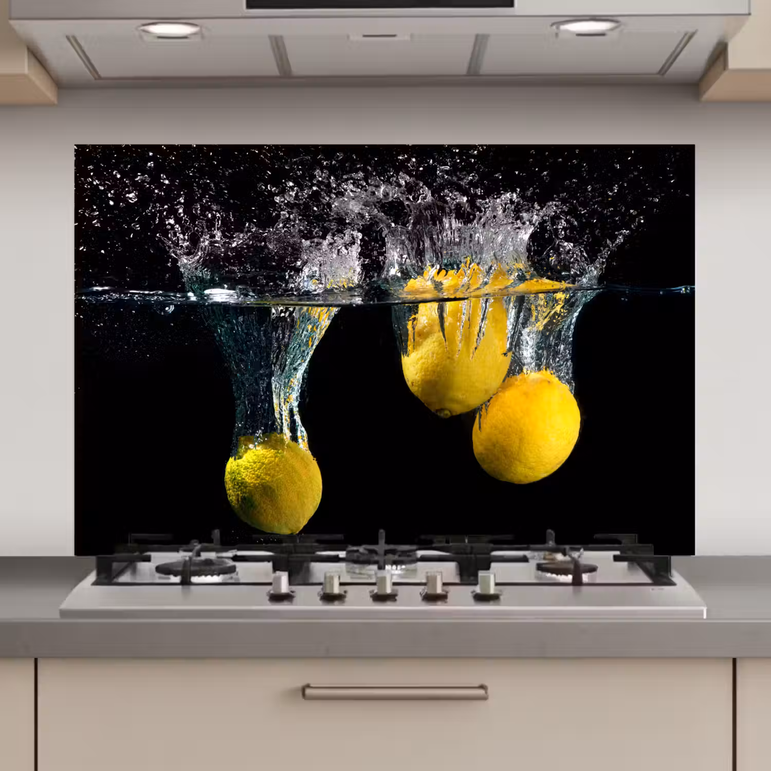 Citroen - Fruit - Stilleven - Water - Geel keuken achterwand spatscherm klein -3d_website
