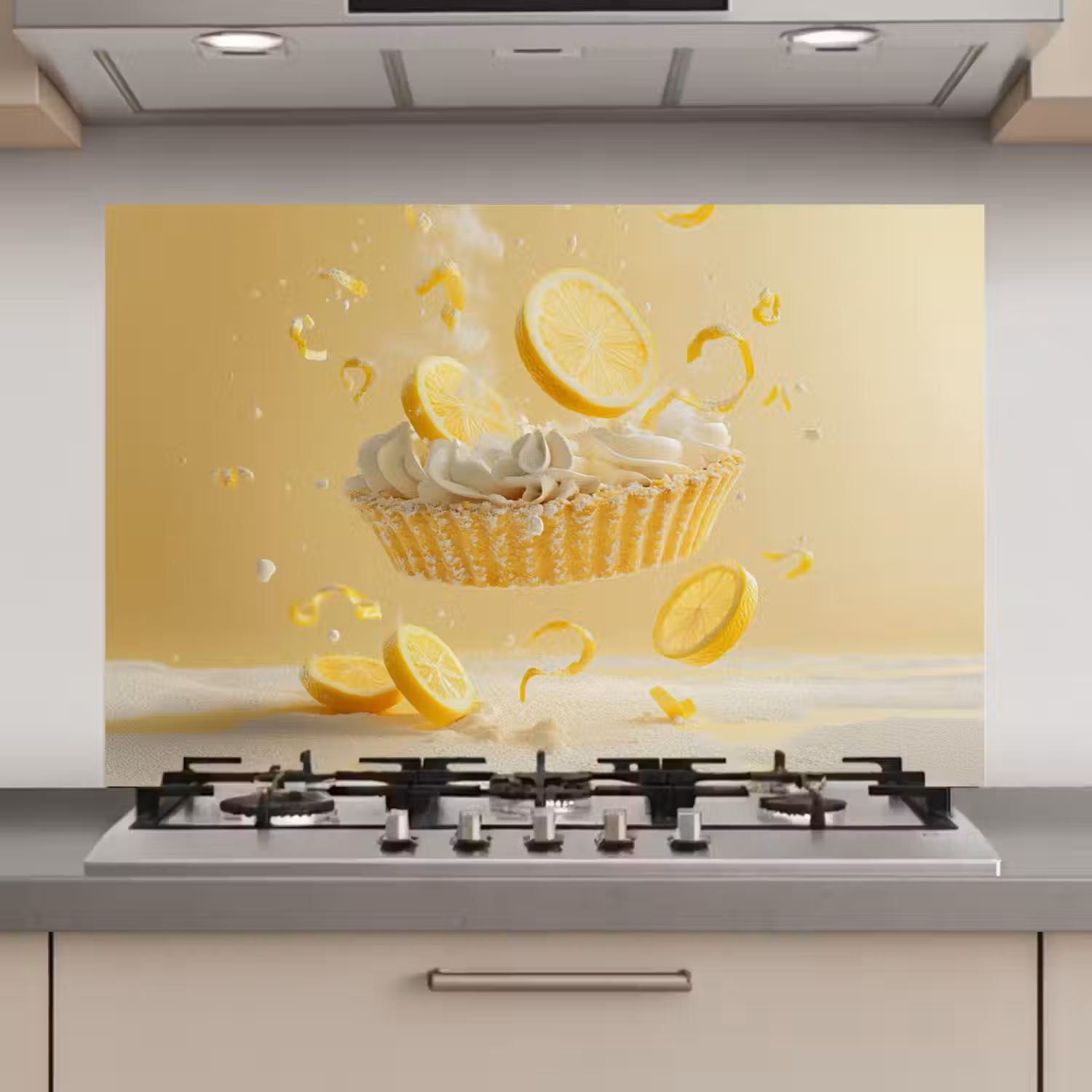 Citroen - Taart - Eten - Geel keuken achterwand spatscherm klein -3d_website