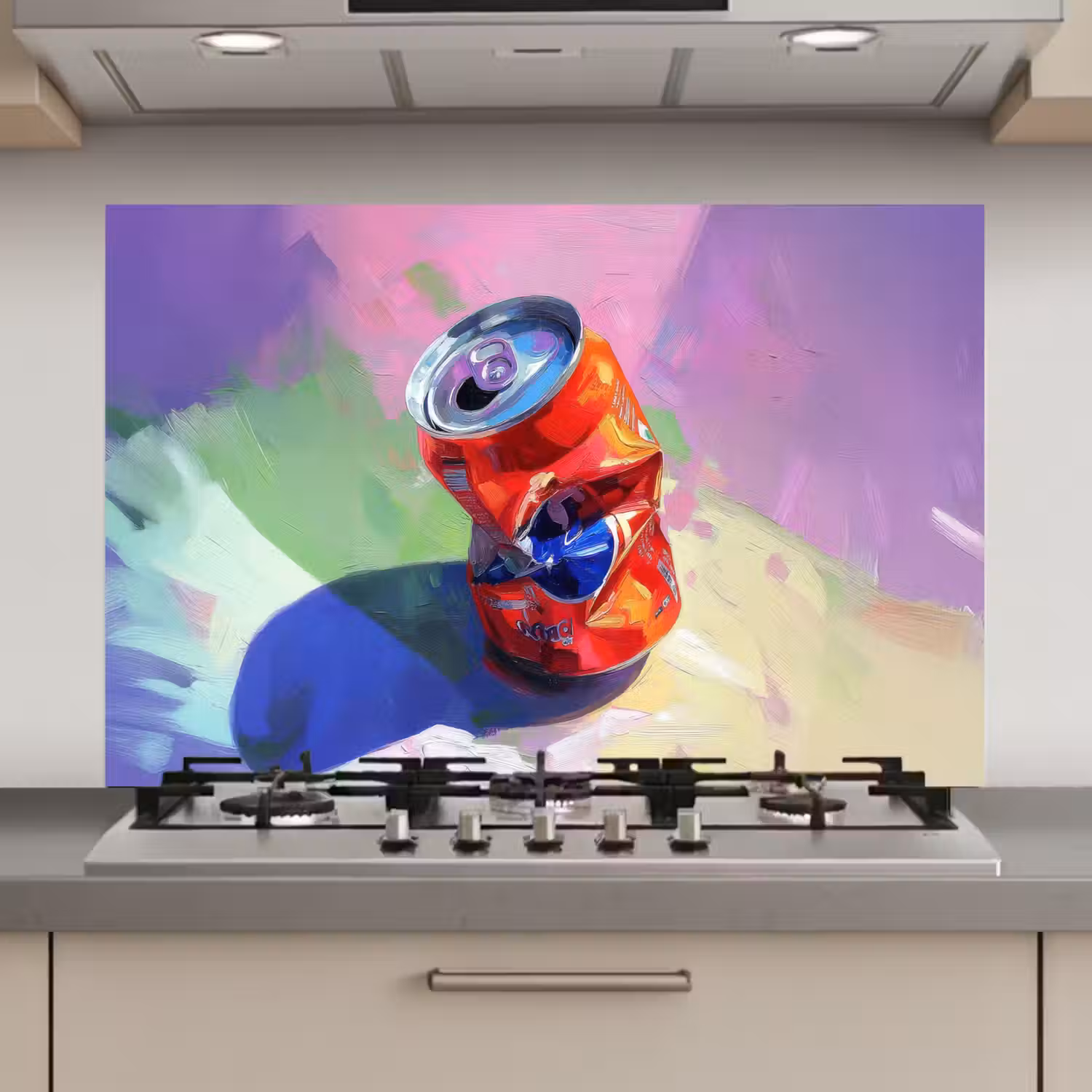 Frisdrank - Blik - Paars keuken achterwand spatscherm klein -3d_website